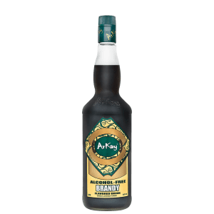Paquete 12 Botellas — ArKay Versión Zero Proof Sabor Brandy · 1 Litro