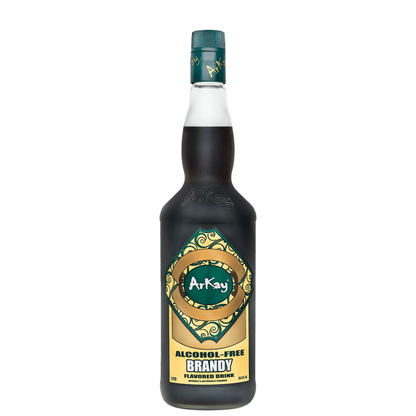 Paquete 12 Botellas — ArKay Versión Zero Proof Sabor Brandy · 1 Litro