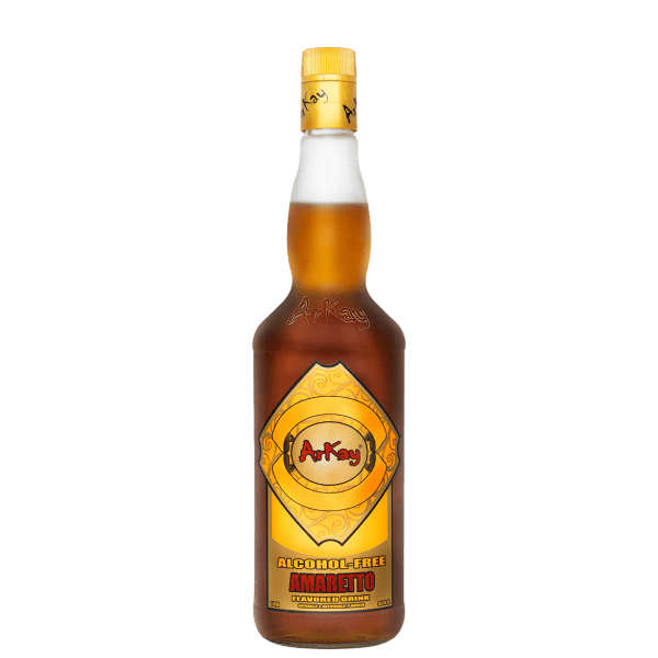 Paquete 12 Botellas — ArKay Versión Zero Proof Sabor Amaretto · 1 Litro