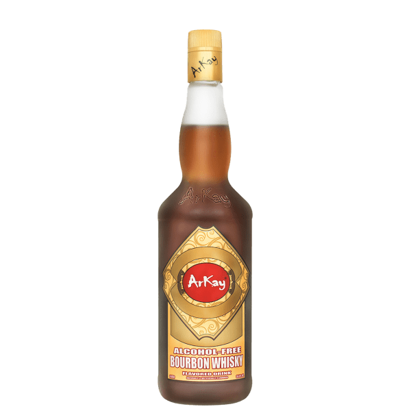 Paquete 12 Botellas — ArKay Versión Zero Proof Whisky Bourbon · 1 Litro