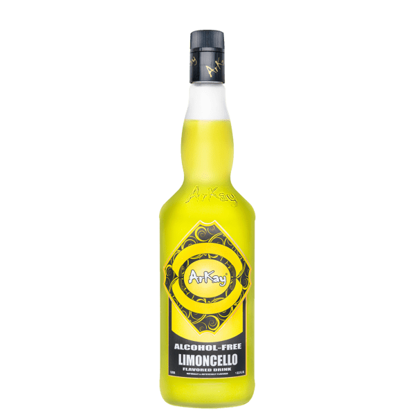 Paquete 48 Botellas — ArKay Versión Zero Proof Sabor Limoncello · 1 Litro