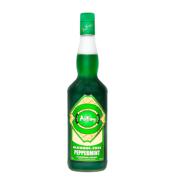 Paquete 12 Botellas — ArKay Versión Zero Proof Sabor Menta · 1 Litro