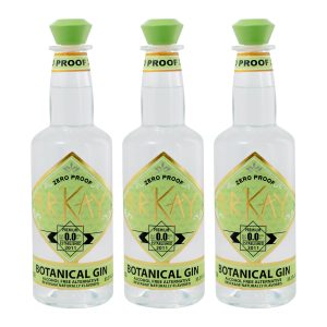 Paquete 12 Botellas — ArKay Alternativa de Ginebra Botánica Zero Proof · 1 Litro