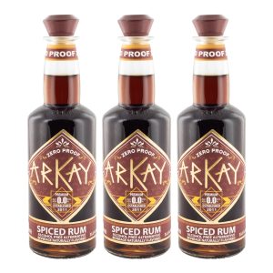 Paquete 12 Botellas — ArKay Alternativa de Ron Especiado Zero Proof · 1 Litro