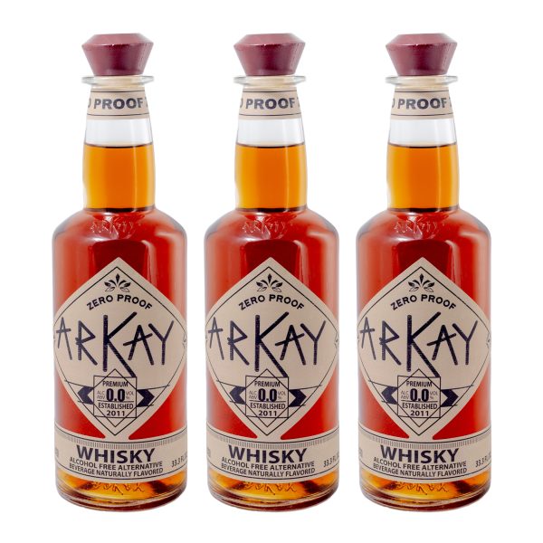 Paquete 12 Botellas — ArKay Alternativa de Whisky Zero Proof · 1 Litro
