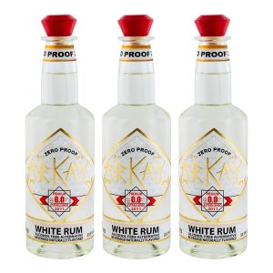 Paquete 12 Botellas — ArKay Alternativa de Ron Blanco Zero Proof · 1 Litro